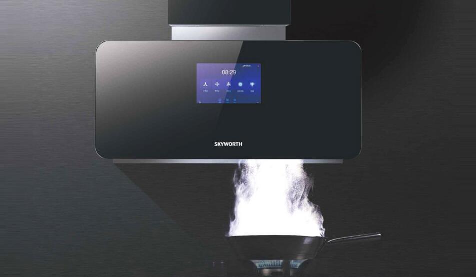 廚房沒(méi)有炒菜，總是有油煙味！